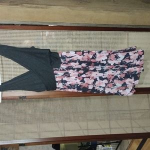 Loft floral dress size (SP) petite small